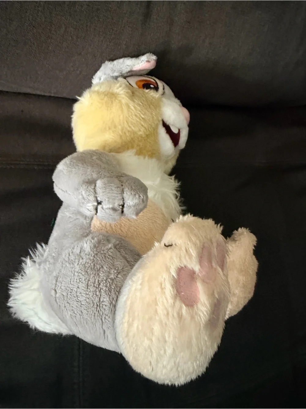 Disney Thumper Plush Bunny - Gray, Cream & Pink Accents